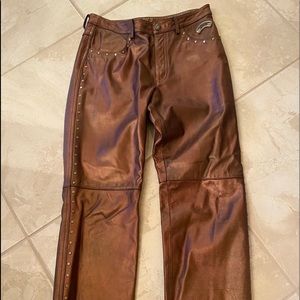 Harley Davidson leather pants